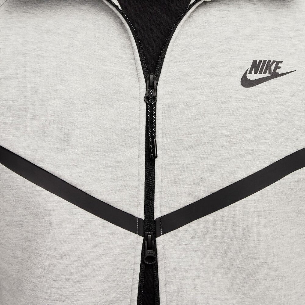 Nike Men's Tech Fleece Windrunner Hoodie Full Zip Grey Size XL NEW WITH TAGS! - Picture 3 of 6